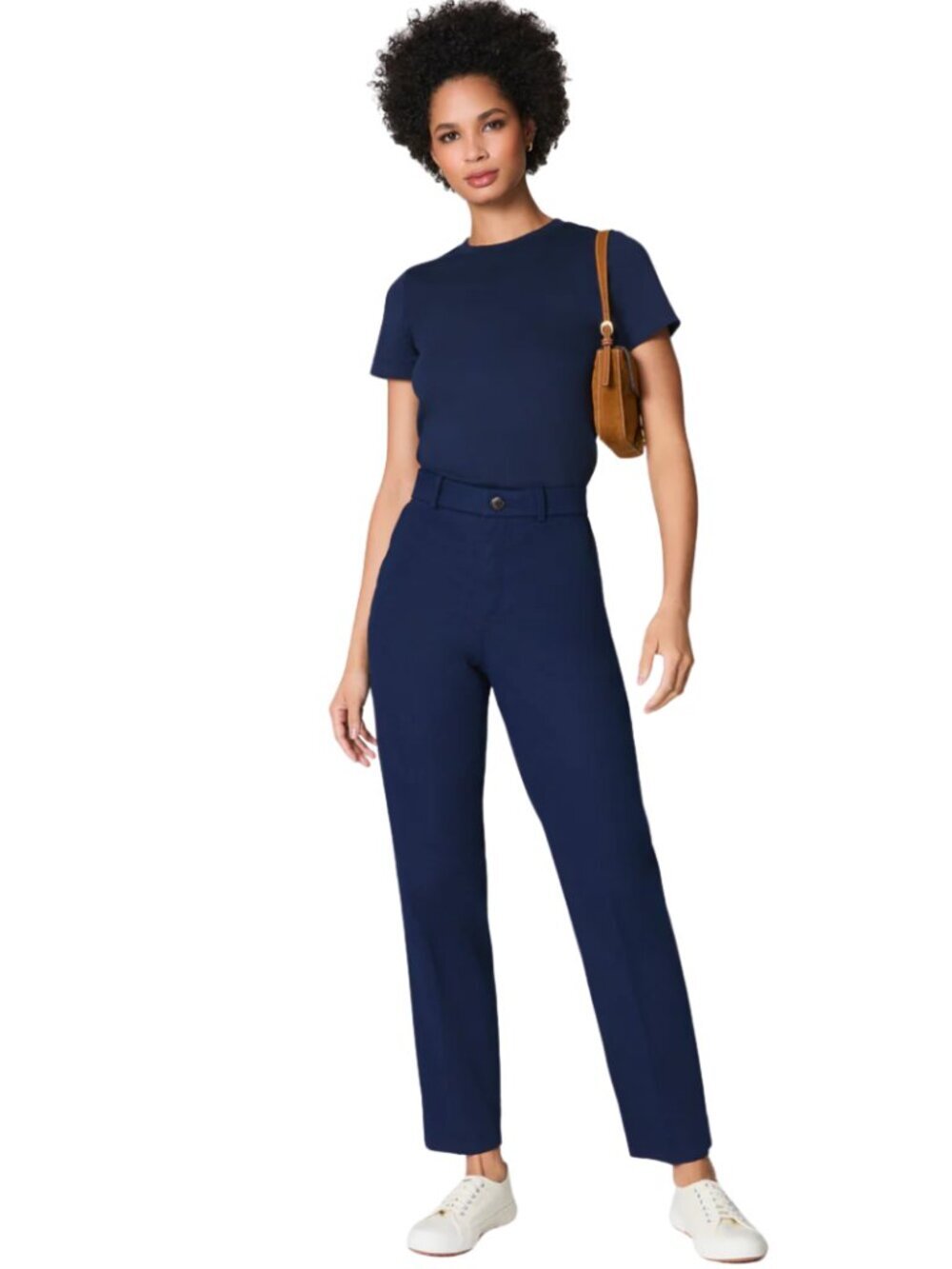 SPANX SPANXsupersmooth Stretch Twill Slim Straight Pant Women's XL Blue NWOT